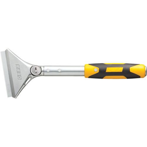 Grattoir extra robuste OLFA XSR-300, Lame Acier, Largeur 4", Manche M&eacute;tal M & M Nord Ouest Inc