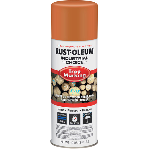 Industrial Choice T1600 Tree Marking Paint, 12 oz., Aerosol Can M & M Nord Ouest Inc