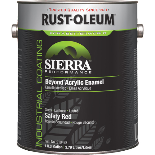 &eacute;mail acrylique Sierra Performance Beyond, Gallon, Rouge M & M Nord Ouest Inc