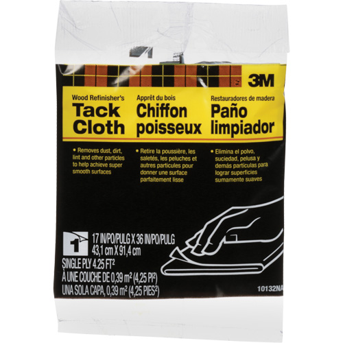 Chiffon collant pour sp&eacute;cialiste en refinissage du bois M & M Nord Ouest Inc