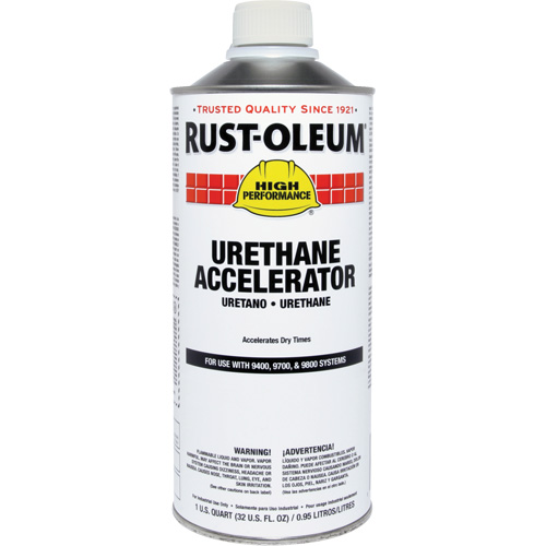 Acc&eacute;l&eacute;rateur d'ur&eacute;thane 9700/9800 &agrave; hautes performances, 32 oz, Bouteille M & M Nord Ouest Inc