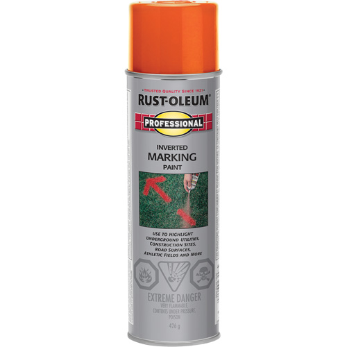 Peinture de marquage renvers&eacute; en a&eacute;rosol, Canette a&eacute;rosol M & M Nord Ouest Inc