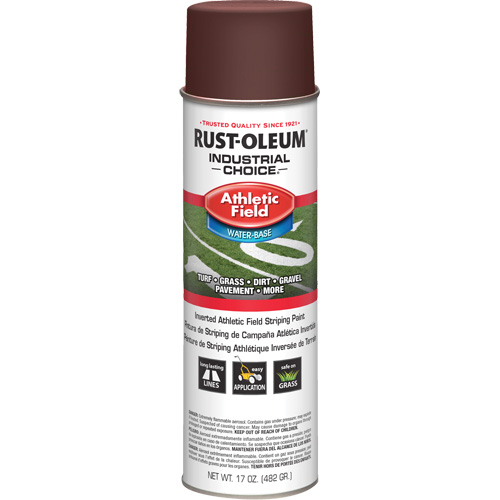 Peinture de lignage pour terrains de sport AF1600, Rouge, Canette a&eacute;rosol M & M Nord Ouest Inc