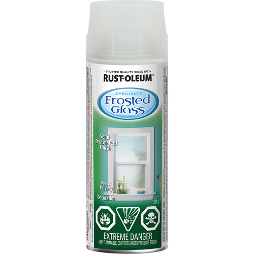 Peinture &agrave; pulv&eacute;riser Sp&eacute;cialit&eacute;, Canette a&eacute;rosol, Verre givr&eacute; M & M Nord Ouest Inc