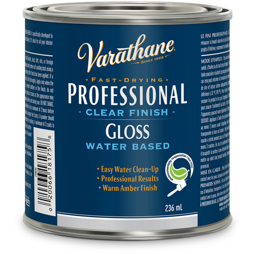 Fini professionnel Varathane, 236 ml, Transparent, Brillant M & M Nord Ouest Inc