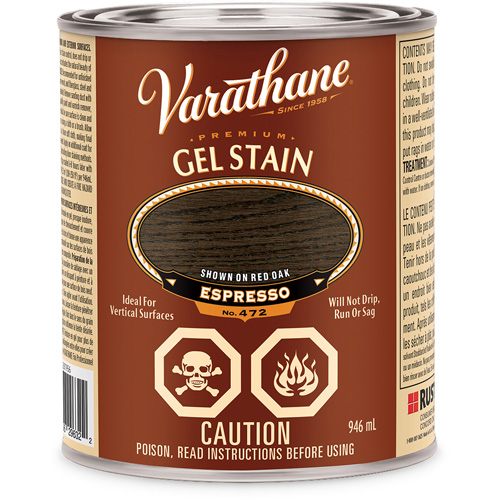 Teinture en gel de qualit&eacute; sup&eacute;rieure Varathane, 946 ml, Espresso M & M Nord Ouest Inc