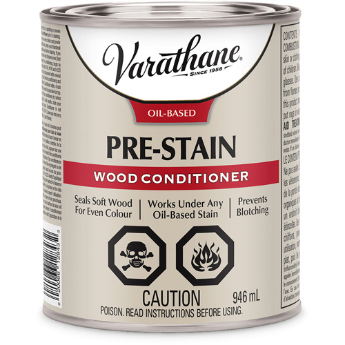 Conditionneur de bois de premi&egrave;re qualit&eacute; Varathane, 946 ml, Transparent M & M Nord Ouest Inc