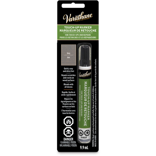 Marqueur de finition Varathane, 9,9 ml, Gris M & M Nord Ouest Inc