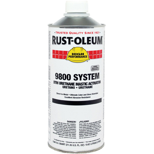 9800 System DTM Urethane Mastic Activator, 946 ml M & M Nord Ouest Inc