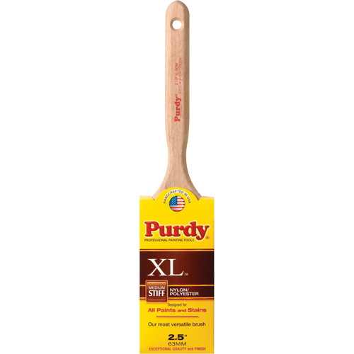 Pinceau XL Bow, Poly/nylon, Manche Bois, Largeur de 2-1/2" M & M Nord Ouest Inc