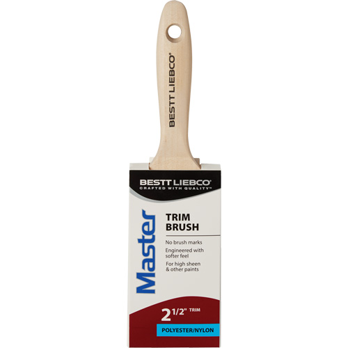 Pinceau pour garnitures Master, Poly/nylon, Manche Bois, Largeur de 2-1/2" M & M Nord Ouest Inc