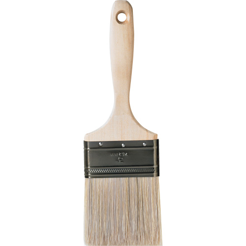 One Coat Trim & Wall Brush, White China, Wood Handle, 3" Width M & M Nord Ouest Inc