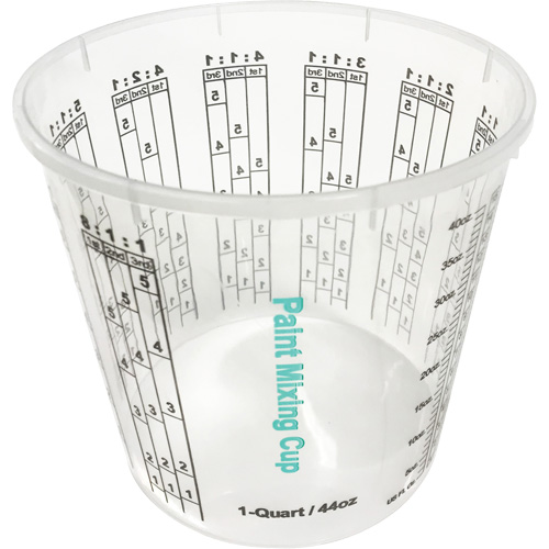 Plastic Paint Mixing Cup, 1.25 Litres M & M Nord Ouest Inc