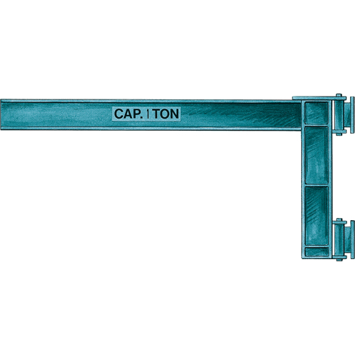 Potences, Poutre en I, Largeur de semelle de 4-5/8", Capacit&eacute; de 2000 lb (1 tonne) M & M Nord Ouest Inc