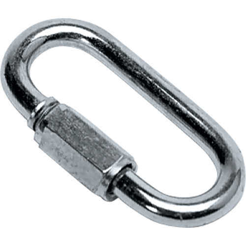 Zinc-Plated Quick Link, 880 lbs. (0.44 tons), 1/4" M & M Nord Ouest Inc