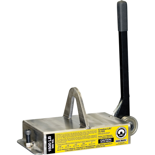 Aimants Creative Lift, Capacit&eacute; de retenue 1500 lb (0,75 tonne), 14-3/4" lo x 7-1/4" la x 6-3/4" h M & M Nord Ouest Inc
