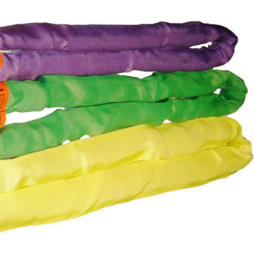 Round Slings, Green, 2" W x 4' L, 6000 lbs. Vertical Load M & M Nord Ouest Inc