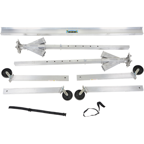 Grue mobile ajustable en aluminium, 10' lo, Capacit&eacute; 4000 lb (2 tonnes) M & M Nord Ouest Inc