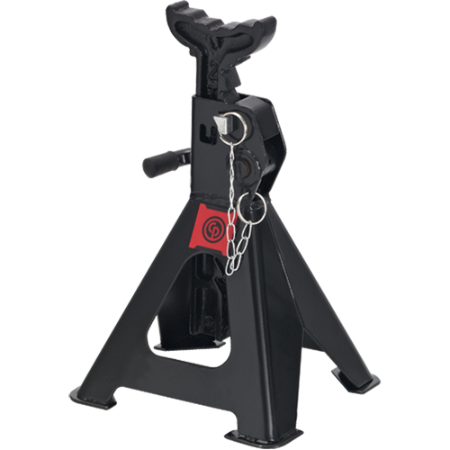 Jack Stands, Locking Pin, 6 tons Capacity, 15-7/10" - 24-2/5" H M & M Nord Ouest Inc