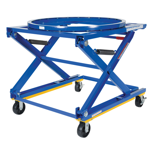Support de palette ajustable - mobile, 42-1/2" lo x 40" la, Capacit&eacute; 1500 lb M & M Nord Ouest Inc