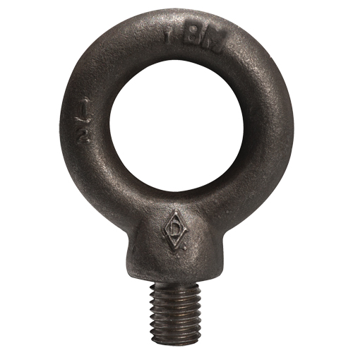 Machinery Eye Bolts, 3/8" Dia., 1-1/4" L, Uncoated Natural Finish, 1300 lbs. (0.65 tons) Capacity M & M Nord Ouest Inc