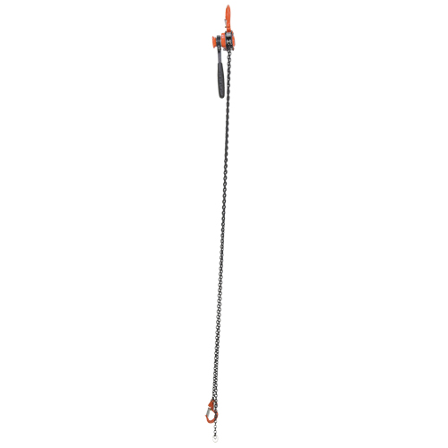 Mini palan &agrave; levier, Lev&eacute;e 10', Cabacit&eacute; 1000 lb (0,5 tonne), Chaîne en Acier M & M Nord Ouest Inc