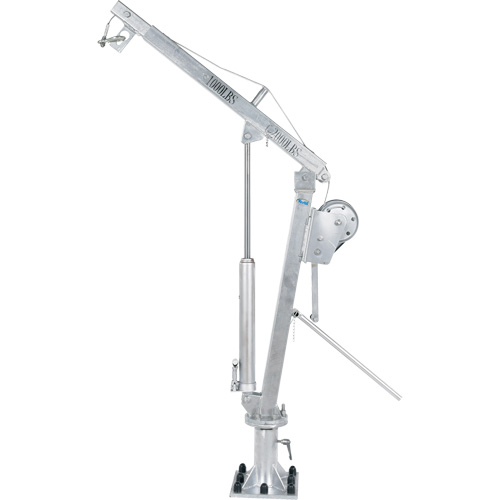 Winch Operated Truck Jib Crane, 1000 lbs. (0.5 tons) Capacity, 97" Max. Clearance M & M Nord Ouest Inc