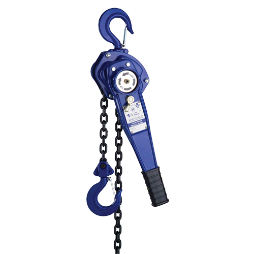 Lever Hoist, 5' Lift, 3000 lbs. (1.5 tons) Capacity, Grade 80 load chain Chain M & M Nord Ouest Inc
