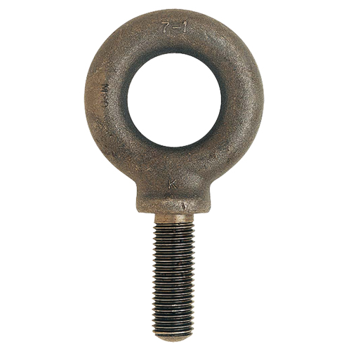 Eye Bolt, 54 mm Dia., 38 mm L, Uncoated Natural Finish, 2266 lbs. (1.133 tons) Capacity M & M Nord Ouest Inc