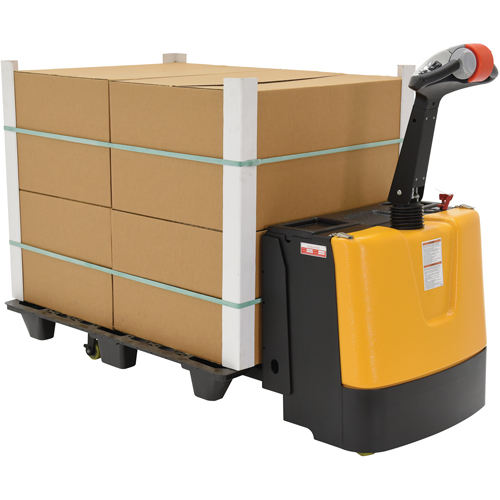 Fully Powered Electric Pallet Truck, 3300 lbs. Cap., 48" L x 28.25" W M & M Nord Ouest Inc
