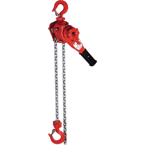 VQ Super Series Lever Hoist, 10' Lift, 2200 lbs. (1.1 tons) Capacity, Grade 100 Alloy Chain M & M Nord Ouest Inc