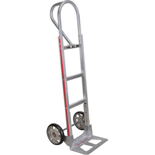 Knocked Down Hand Truck, P-Handle Handle, Aluminum, 52" Height, 500 lbs. Capacity M & M Nord Ouest Inc