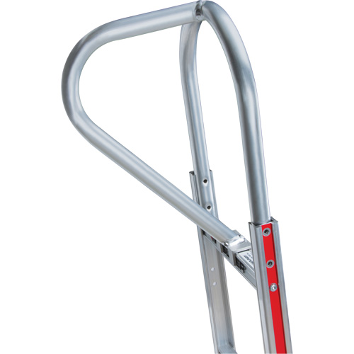 Diable d&eacute;mont&eacute;s , Prise En P, Aluminium, Hauteur de 52", Capacit&eacute; 500 lb M & M Nord Ouest Inc