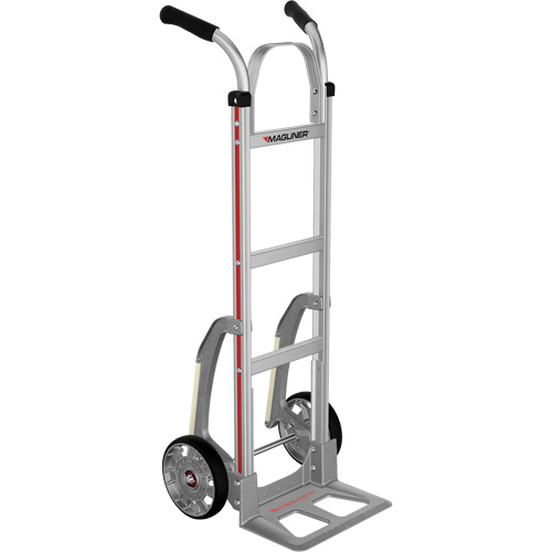 Knocked Down Hand Truck, Dual Handle, Aluminum, 48" Height, 500 lbs. Capacity M & M Nord Ouest Inc