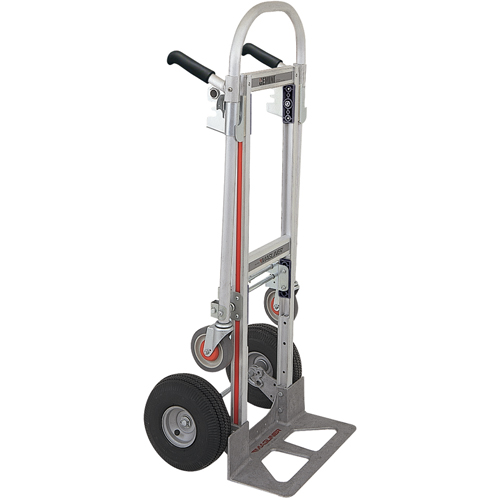 Gemini&reg; Convertible Hand Trucks, Aluminum, 1000 lbs. Capacity M & M Nord Ouest Inc