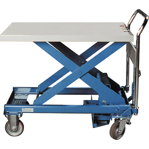 Dandy Lift Scissor Lift Table, 28" L x 17-7/10" W, Steel, 330 lbs. Capacity M & M Nord Ouest Inc