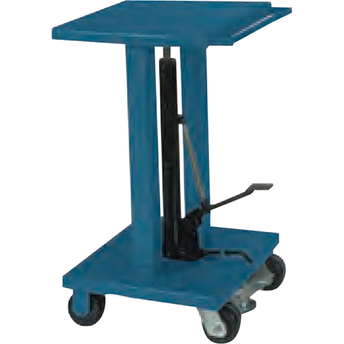 Table de travail hydraulique, 18'' lo x 36'' la, Acier, Capacit&eacute; 1000 lb M & M Nord Ouest Inc