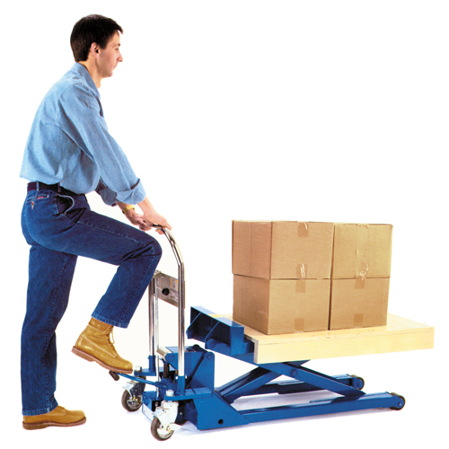 Low Profile Dandy Lift Scissor Lift Table, 37-1/10" L x 19-7/10" W, Steel, 1100 lbs. Capacity M & M Nord Ouest Inc