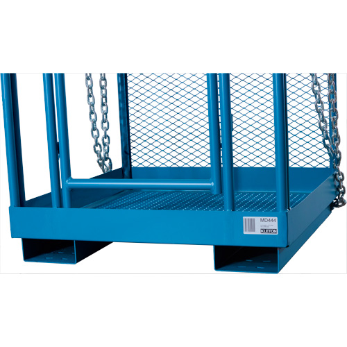 Nacelle &eacute;l&eacute;vatrice pour travail en hauteur, 36" x 36" x 72" h, Capacit&eacute; de 1000 lb, Acier M & M Nord Ouest Inc