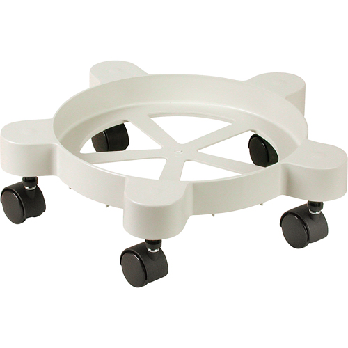 Lil'Dolly Pail Dollies, Plastic, 75 lbs. Capacity, 11" Diameter, Plastic Casters M & M Nord Ouest Inc