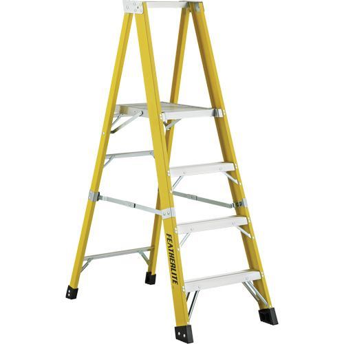 Industrial Heavy-Duty Platform Stepladders (6500 Series), 6', 300 lbs. Cap. M & M Nord Ouest Inc
