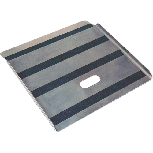 Rampes en aluminium pour trottoir, 750 lb Capacit&eacute;, 27" la x 27" lo M & M Nord Ouest Inc