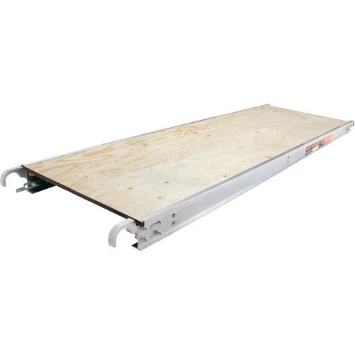 Plateformes de travail - Plancher en contreplaqu&eacute;, Bois, 7' lo x 24" la M & M Nord Ouest Inc