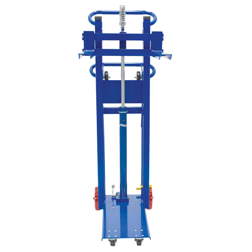 Empileur &agrave; plateforme, M&eacute;canisme Pompe au pied, Capacit&eacute; de 750 lb, Levage max de 52" M & M Nord Ouest Inc