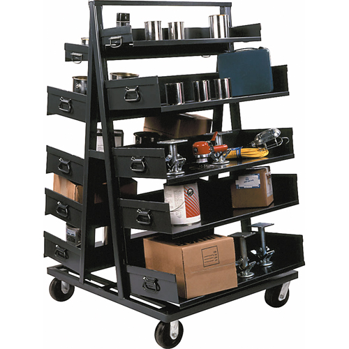 Chariots Adjust-A-Tray, 30" x 38" x 64", Capacit&eacute; 2500 lb M & M Nord Ouest Inc