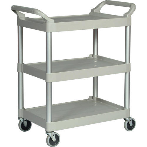 Chariot utilitaire &agrave; usage l&eacute;ger, 3 tiers, 19" x 38" x 34", Capacit&eacute; 200 lb M & M Nord Ouest Inc