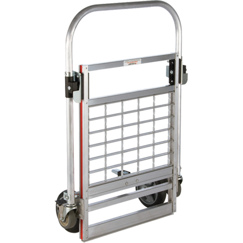 Chariot &agrave; plateforme repliable &agrave; quatre roues, Aluminium, 750 lb, 31" lo x 23-1/4" la, Hauteur 39" M & M Nord Ouest Inc