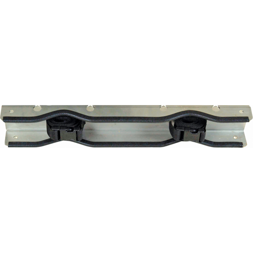 Support mural en acier inoxydable pour deux bouteilles M & M Nord Ouest Inc