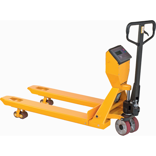 Digital Scale Pallet Truck, 47.5" L x 22" W, 5000 lbs. Cap. M & M Nord Ouest Inc