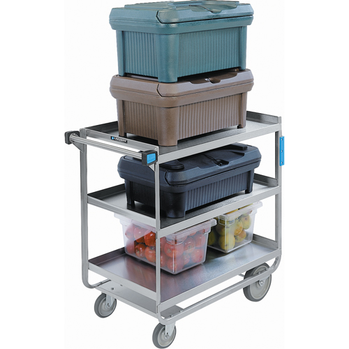 Chariots robustes &agrave; ch&acirc;ssis en U, 3 Tiers, 23" la x 37-1/8 h x 38-5/8" p, Capacit&eacute; 700 lb M & M Nord Ouest Inc